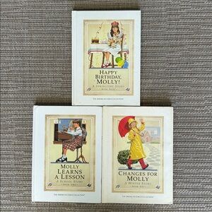 American Girl Hardcover Molly Books